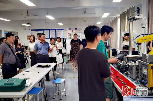 唐山市曹妃甸區職業技術教育中心到保定市職業技術教育中心進行參觀交流